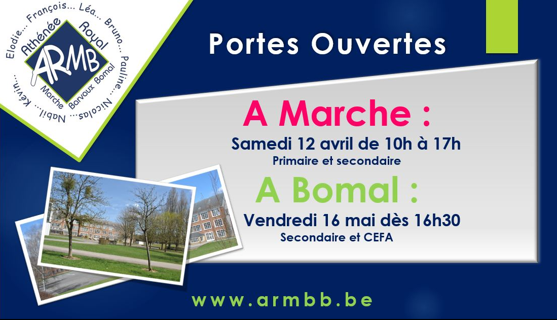 You are currently viewing Journées portes ouvertes Athénée Royal Marche