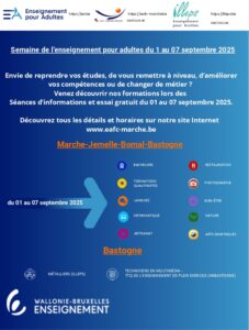 Lire la suite à propos de l’article Semaine de l’enseignement pour adulte