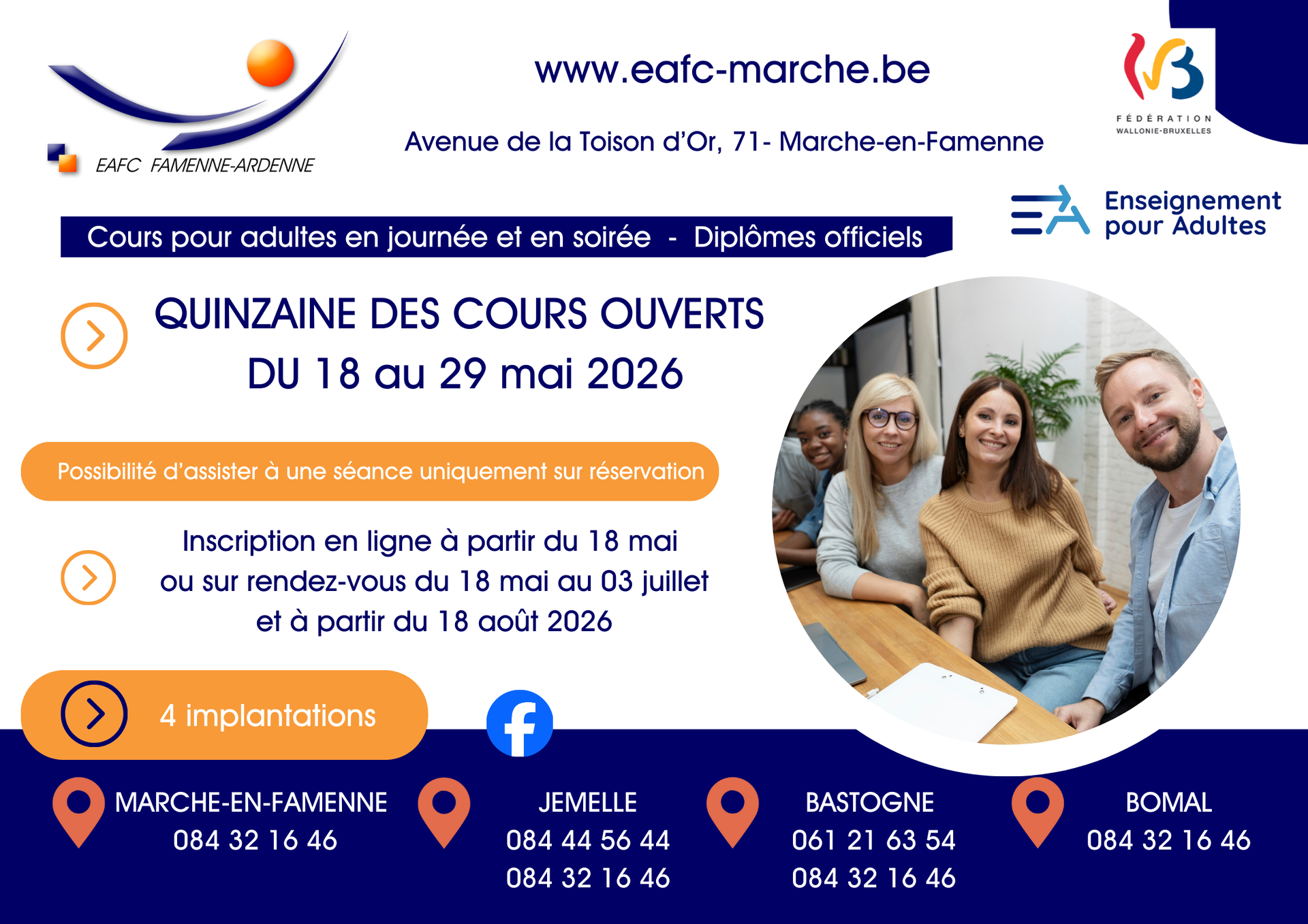 You are currently viewing Quinzaine de cours ouverts